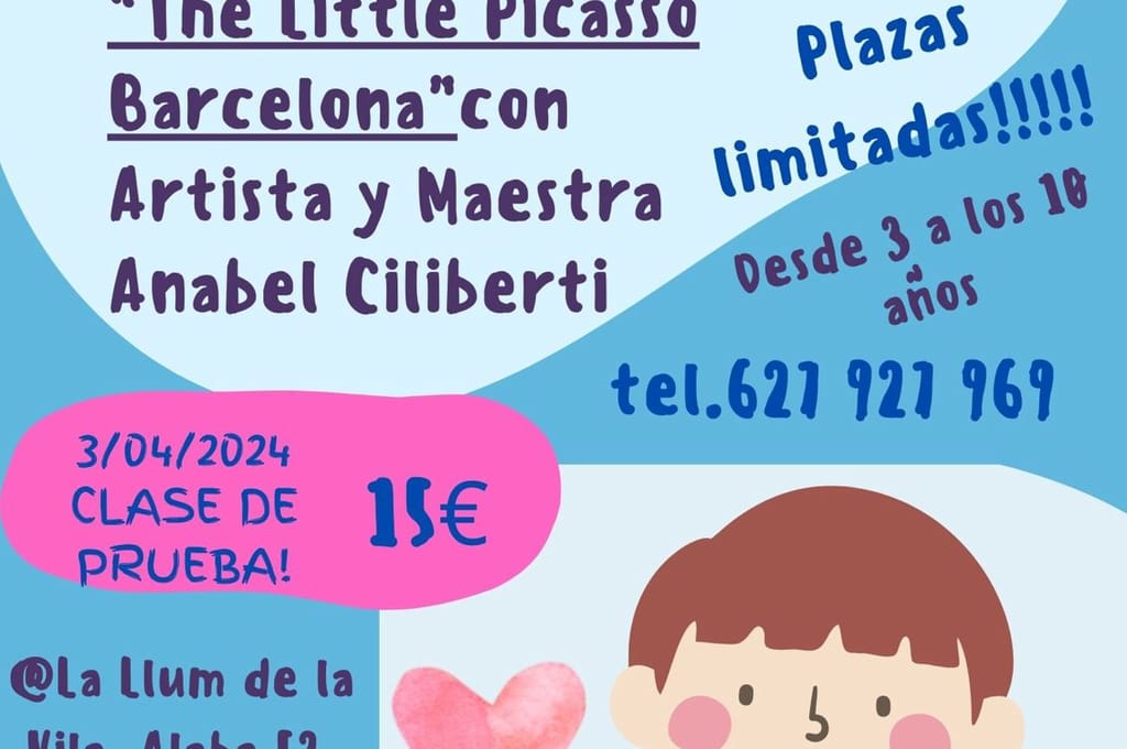 Clase de prueba del curso “The Little Picasso  Barcelona” by Anabel Ciliberti 1