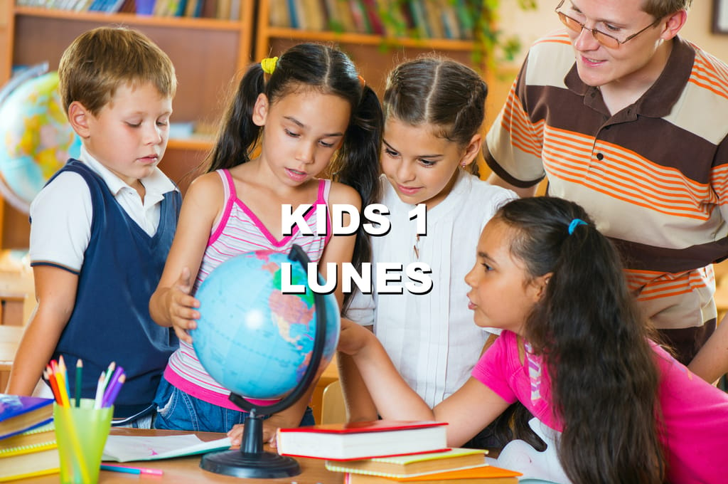 Clases de inglés para niños KIDS 1 (lunes) 1