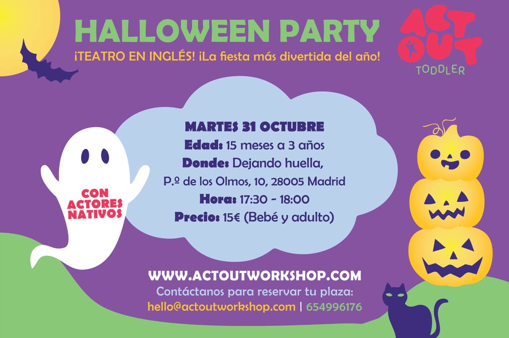 HALLOWEEN PARTY - Taller de Halloween (Toddler) 2