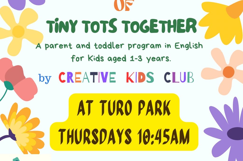 Tiny Tots Together - Parent and toddler class in English 8