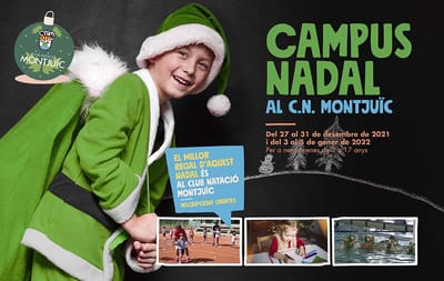 Actividad - Campus de Nadal al CN Montjuïc