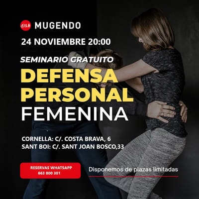 Activity - CURSO GRATUITO DEFENSA PERSONAL FEMENINO