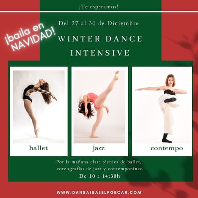 Actividad - Winter Dance Intensive Escola de Dansa Isabel Porcar