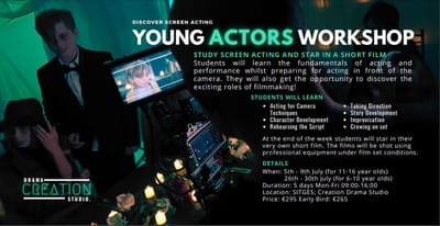 Actividad - Young Actors Workshop 6-10