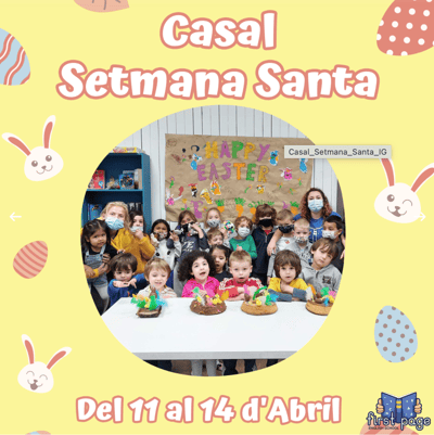 Activity - Casal Setmana Santa - English School