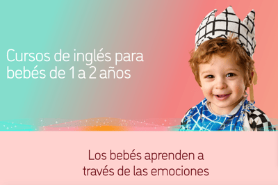 Actividad - Curso de inglés para bebés de 1 a 2 años.