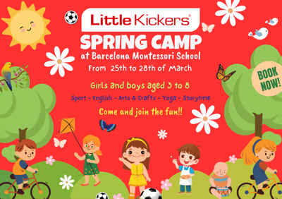 Actividad - Little Kickers Barcelona SPRING CAMP