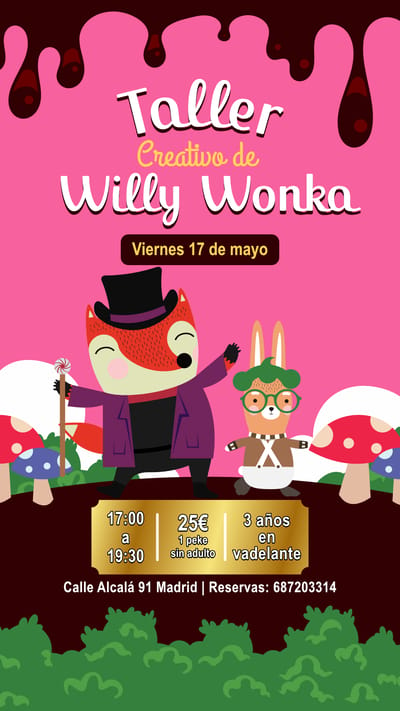 Activity - Taller Creativo de Willy Wonka: En Búsqueda de los Ingredientes Perdidos