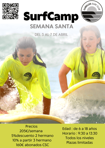 Actividad - SURF CAMP SEMANA SANTA 2023
