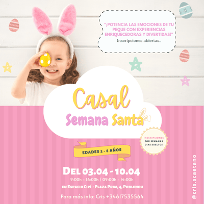 Activity - Casal Semana Santa / Easter Camp