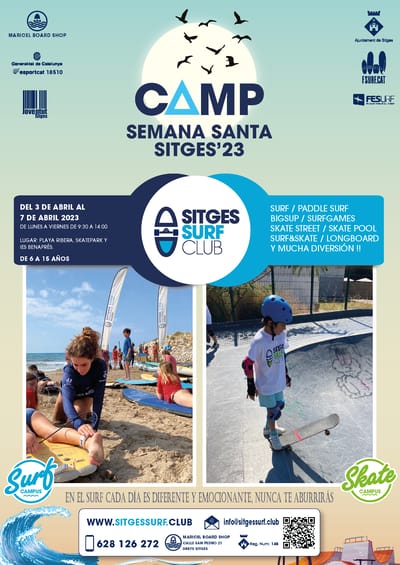 Actividad - CAMPUS DE SURF & SKATE EN SEMANA SANTA
