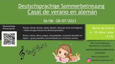 Activity - Deutsche Sommerbetreuung / Casal de verano en alemán
