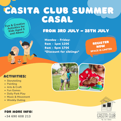 Activity - Casita Club English Casal 2023