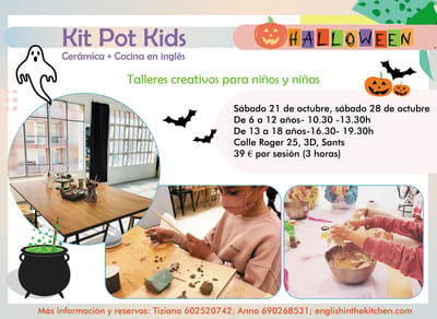Actividad - Kit Pot Kids Halloween