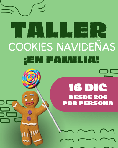 Actividad - Taller de Cookies Navideñas ¡EN FAMILIA!