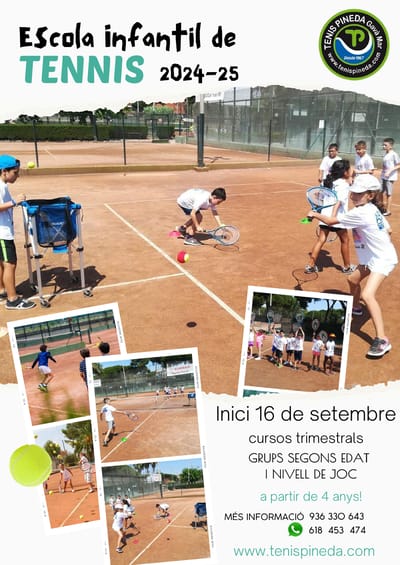 Activity - ESCUELA INFANTIL DE TENNIS 2024-2025