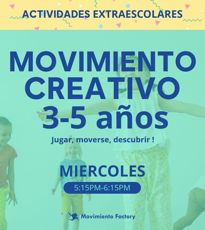 Actividad - Movimiento Creativo 3-5 años