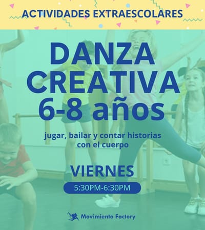 Actividad - DANZA CREATIVA (6-8 años) iniciación