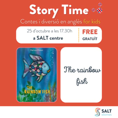 Activity - Story Time - hora del cuento en inglés de 3 a 8 años Terrassa