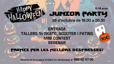 Actividad - HALLOWEEN JUNIOR PARTY