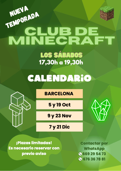 Actividad - Club de Minecraft