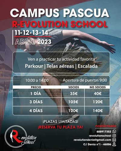 Actividad - CAMPUS DE PASCUA  R-EVOLUTION SCHOOL