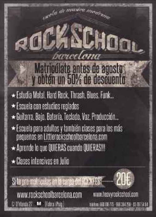 Rock School Barcelona