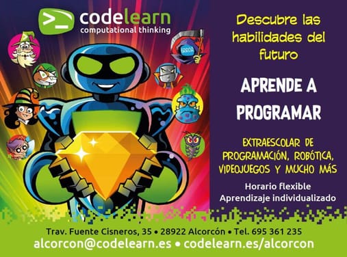 Academia de robótica y programación CODELEARN ALCORCÓN
