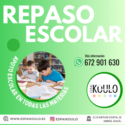 REPASO ESCOLAR GAVÀ