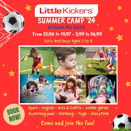 Little Kickers Barcelona SUMMER CAMP