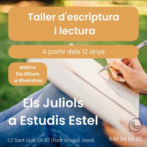 TALLER DE ESCRITURA Y LECTURA