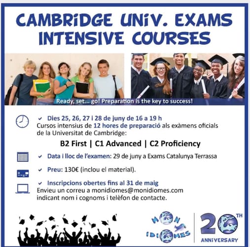 CURSOS INTENSIVOS JUNIO 2024