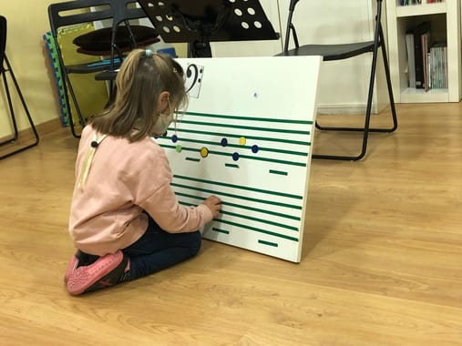 Sensibilización musical ( 3 a 5 años)