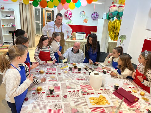 Celebración Cumples infantiles en Mapachef Escuela de Cocina