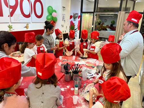 Celebración Cumples infantiles en Mapachef Escuela de Cocina