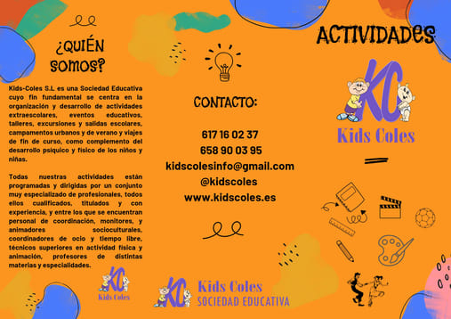 CAMPAMENTO NAVIDAD KIDSCOLES