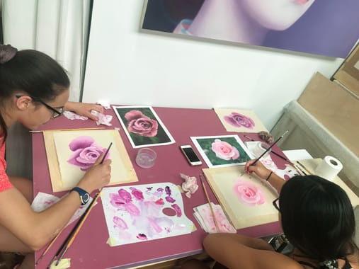 Talleres de Pintura en inglés | Painting Workshops in English