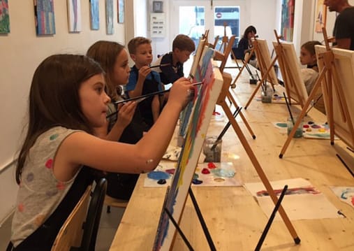 Arte Bar Painting Studio Fine Art Summer Camps in English