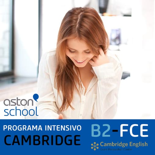 Clases de inglés curso Preparación First FCE 2 (lunes)