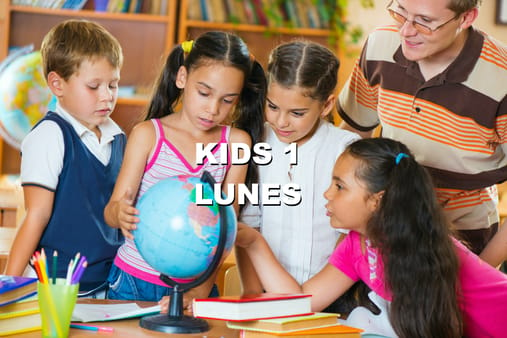 Clases de inglés para niños KIDS 1 (lunes)