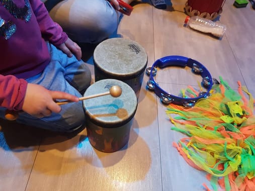 Family music class (0-5yo) in Gavà